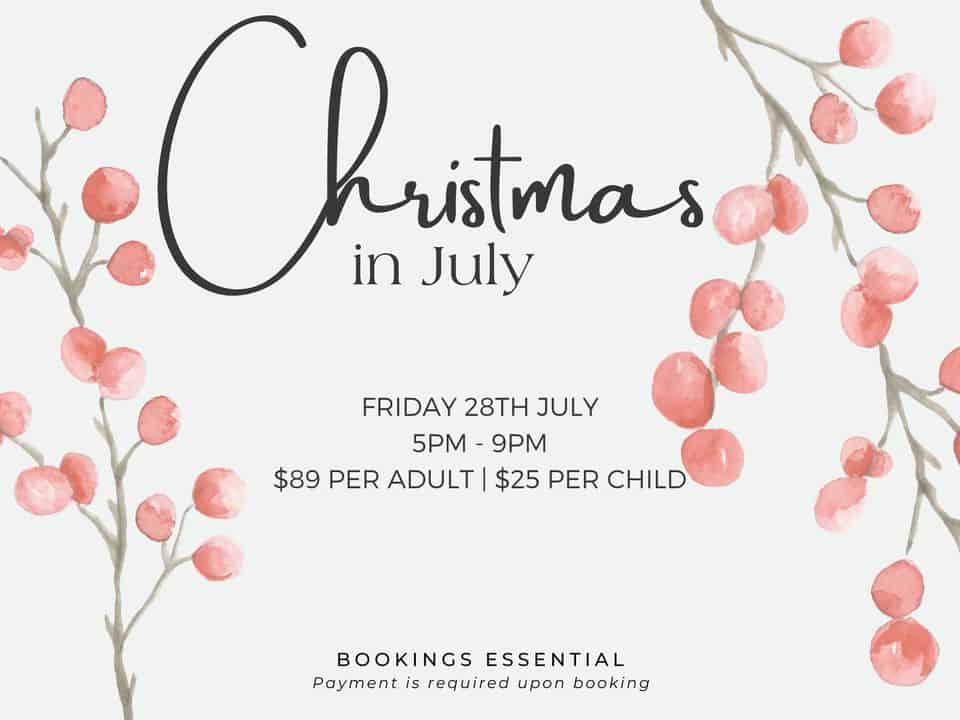 Christmas in July at The Lighthouse Restaurant