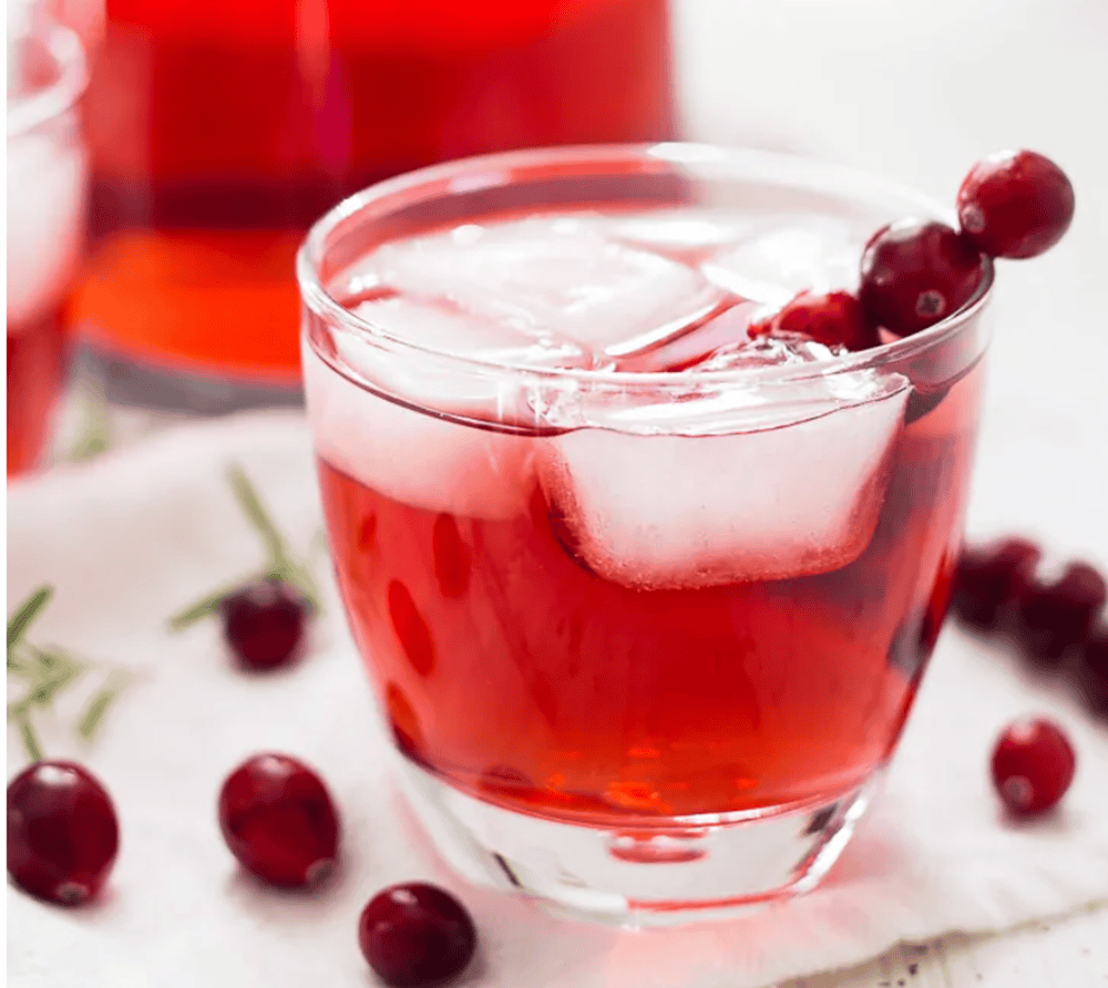 Apple Cranberry Ginger Ale Spritzer