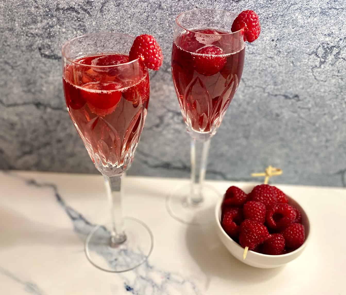 Kir Royale cocktail