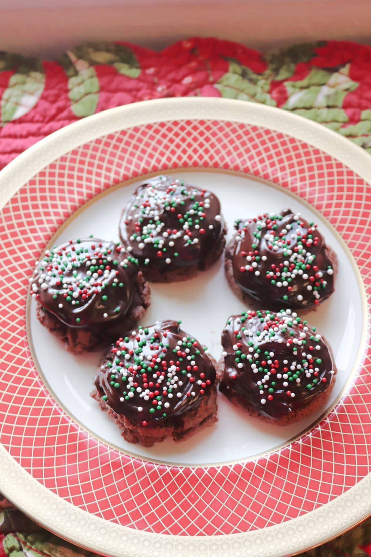 chocolate-peppermint-pattie-cookies